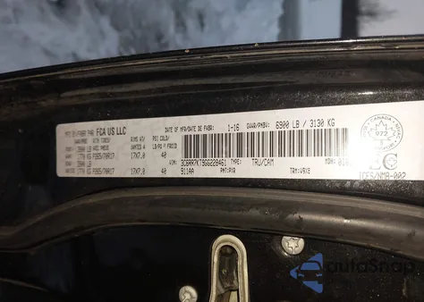 2016 Ram 1500 St из США, поврежденный, VIN 3C6RR7KT9GG228461